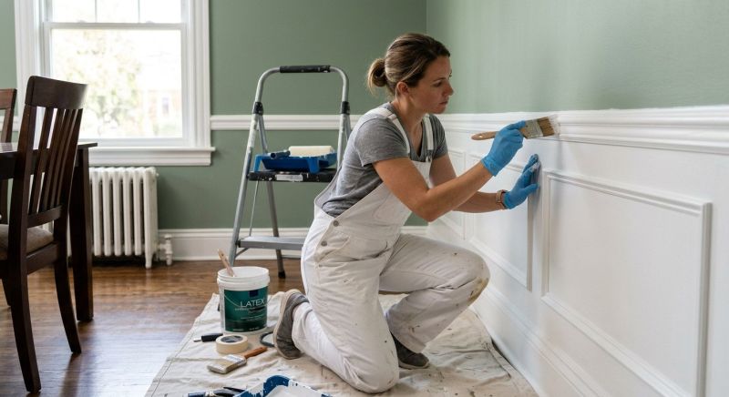 Hallway Painting in Wilmington, NC