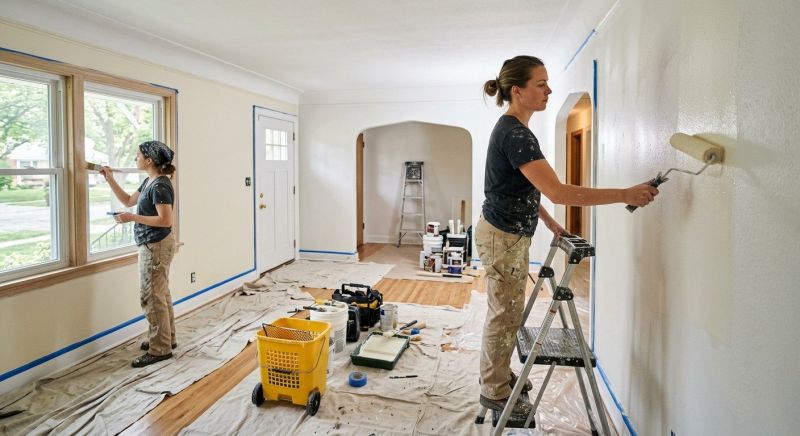 House Interior Painting in Wilmington, NC